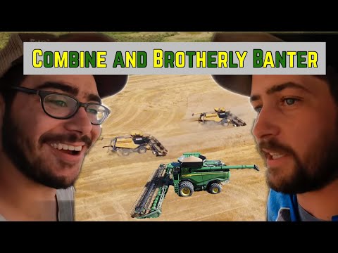 Claas Lexion vs John Deere X9 | A little Farm banter never hurt anyone!