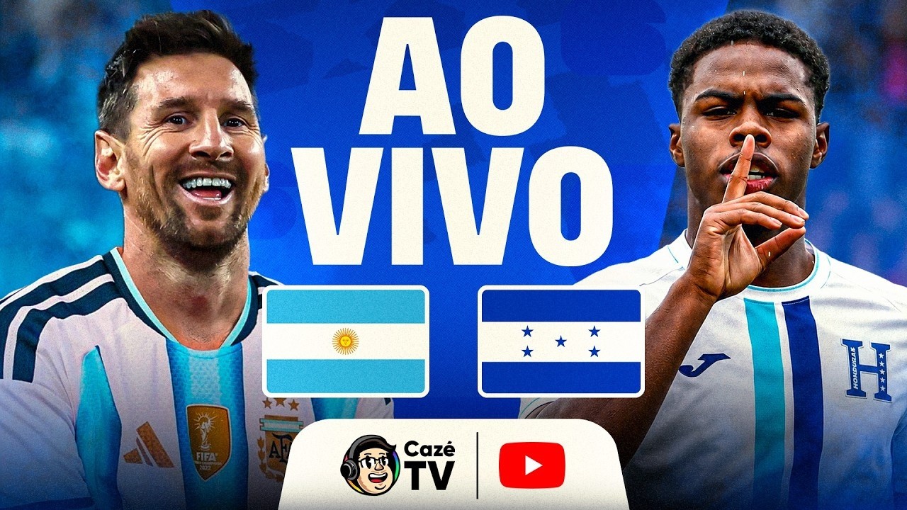 JOGO COMPLETO: ARGENTINA X HONDURAS | AMISTOSOS PRÉ-COPA DO MUNDO 2026