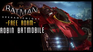 Batman Arkham Knight: DLC Robin (Red Bird) BATMOBILE Skin & LORE