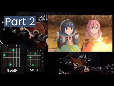 Yuru camp video on YouTube