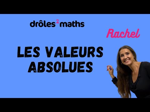 Replay Cours 2nde - Les valeurs absolues