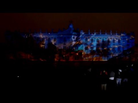 Spectacle son et lumières Place Stanislas Nancy 2014