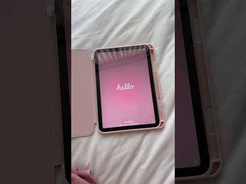 iPad mini 7 unboxing 💖 #ipadmini7 #ipad #apple