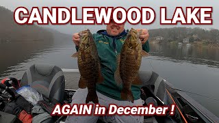 Candlewood Lake A-Rig Smallies in December