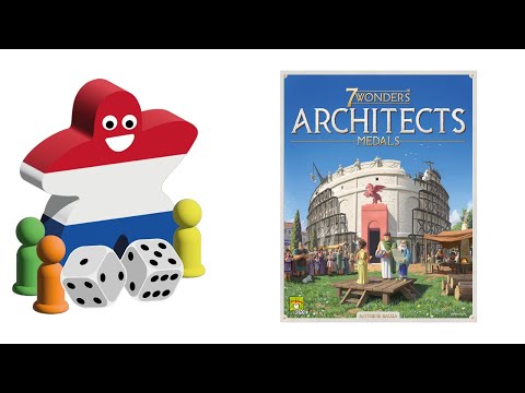 how to play 7 Wonders Architects - Medals expansion