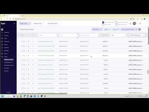 Import veřejných ceníků