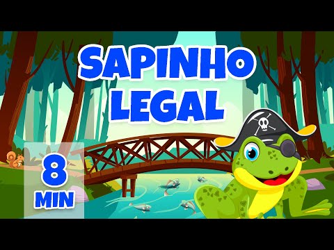 Sapinho Legal - Giramille 8 min | Desenho Animado Musical