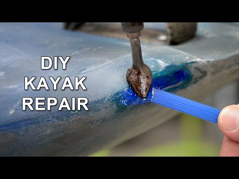 How to Repair a Kayak with an Airless Plastic Welder
