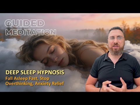 Deep Sleep, Fall Asleep Fast, Stop Overthinking, Anxiety Relief guided meditation thumbnail