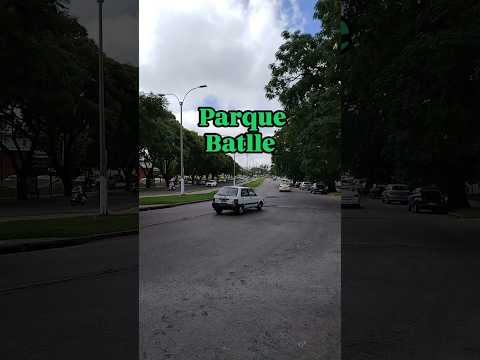 La tarde en un muy bonito lugar Parque Batlle, Montevideo Uruguay