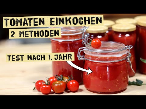 Canned tomatoes after 1 year – shelf life & taste tested