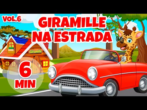 Giramille na Estrada Vol. 6 - Giramille 6 min | Desenho Animado Musical