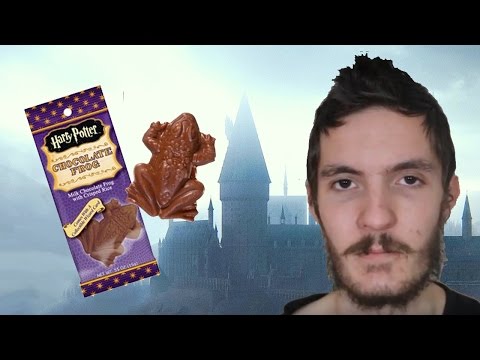 Trying Harry Potter Chocolate Frogs