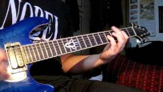 Anthrax - Intro to Reality &amp; Belly of the Beast guitar cover