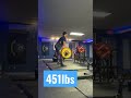 451LBS FEELS LIKE NOTHING ON DEADLIFTS!