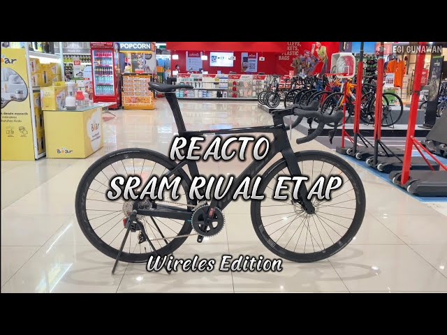 Видео о Велосипед Merida Reacto Rival Edition Glossy Black/Matt Black