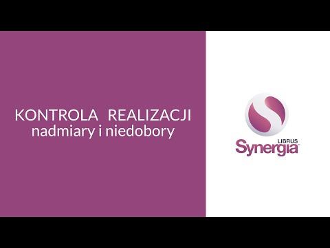 Kontrola realizacji - e-dziennik Librus Synergia -poradnik dla nauczyciela