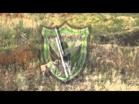 استهداف مطار دير الزور العسكري بصاروخ محلي الصنع من قبل لواء الشهيد فيصل العكيدي