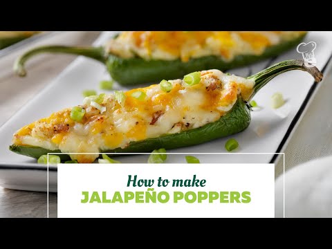 How to Make Jalapeño Poppers | Appetizer Recipe | healthEcooks.com