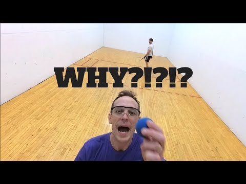 Racquetball Clips 58 - Dives and Rallies.