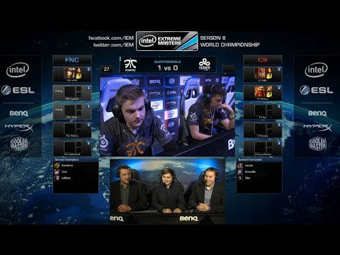 Fnatic vs Cloud 9 | Game 2 Semifinals IEM Katowice WC LOL 2014 | FNC vs C9