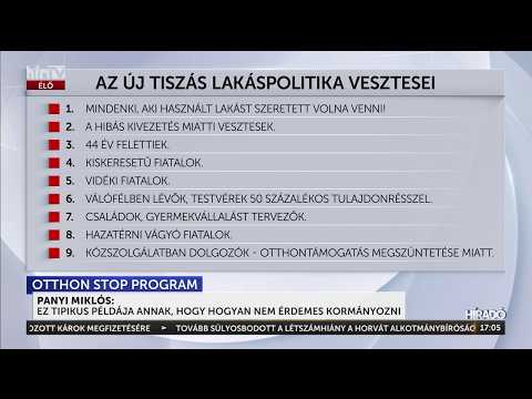 November 15-ig még igényelhető az Otthon Start, de csak meghatározott feltételekkel- HírTV