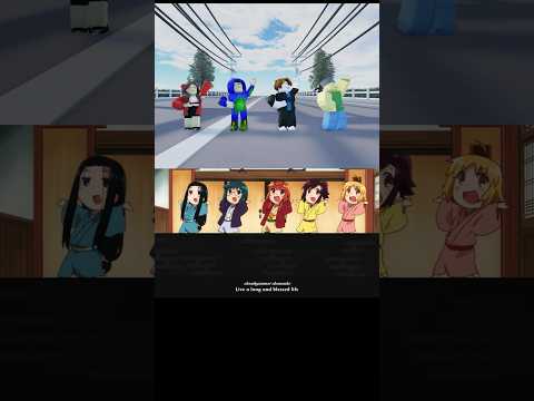 Who did Joshiraku Dance Better? 😂 #shorts #AyushMore #Roblox