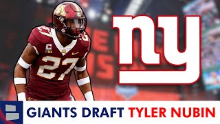 Tyler Nubin Selected By New York Giants With Pick #47 In 2nd Round of 2024 NFL Draft