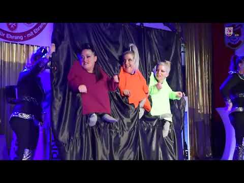 Chaosteam Showtanz 2024 auf der 2.Sitzung KG Rot-Weiss-Ehrang e.V.