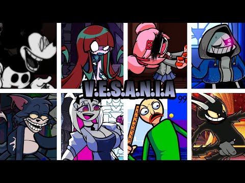 VESANIA but Different Characters Sings It / FNF VESANIA but Everyone Sings It