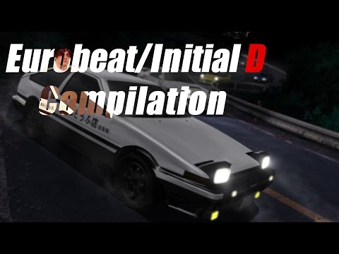 Eurobeat/Initial D Compilation (DEJA VU) Video