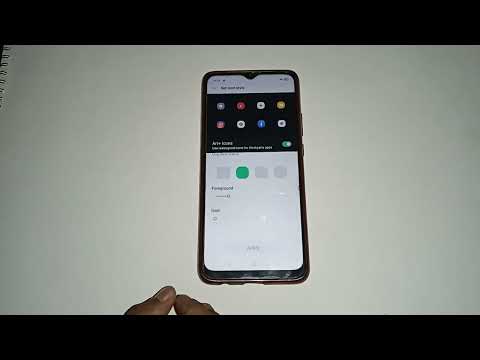 icon ka size kaise increase kare oppo a9 2020, increase icon size setting oppo A9 2020