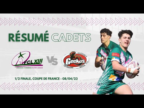 RÉSUMÉ | U17 Cadets - Lézignan VS Baho (1/2 CDF)