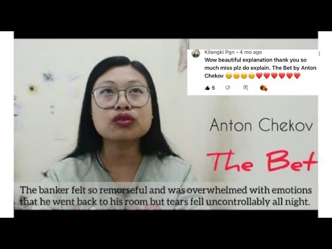 The Bet | Anton Pavlovich Chekov | english literature| short explanation | summary