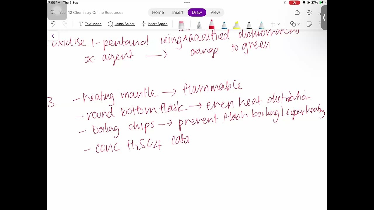 Year 12 HSC Chemistry Module 7 Revision 2