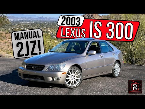 The 2003 Lexus IS 300 Sport Design Was Proof That Lexus Could Build A Fun Sport Sedan
