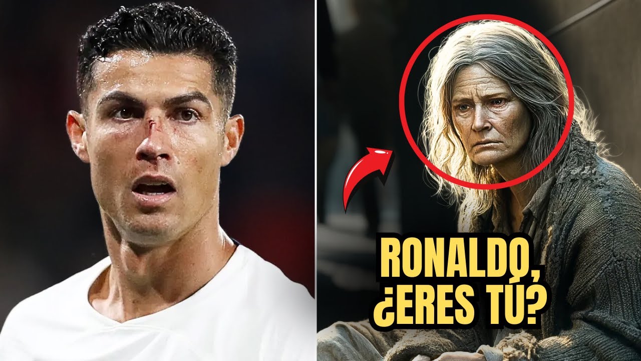 CRISTIANO RONALDO ENCUENTRA A SU EXPROFESORA EN SITUACIÓN DE CALLE... PERO ÉL NO SABÍA QUE…