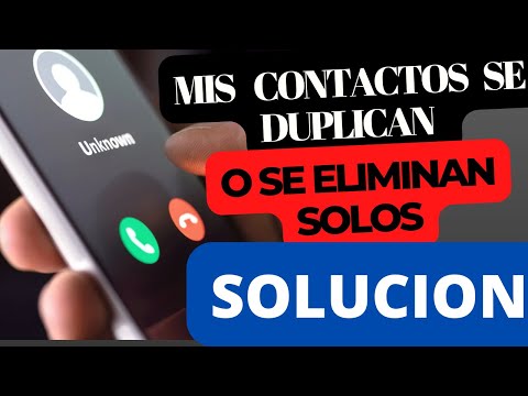Como ELIMINAR CONTACTOS DUPLICADOS 2024 / Borrar contactos duplicados para siempre