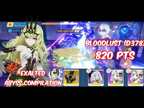 HI3 SEA - [Red Lotus Exalted] Bloodlust (D378) 820 Pts - FR(SS1) Fischl(SS2) IO(S0) Klein 3*