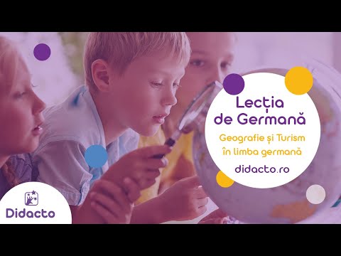 Învață Germană pentru Copii - Lecția 17 - Geografie și Turism în limba germană