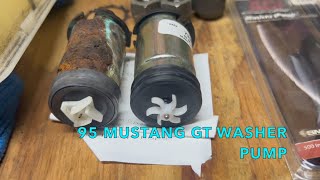 How To Replace Washer Fluid Pump on 1995 Mustang GT