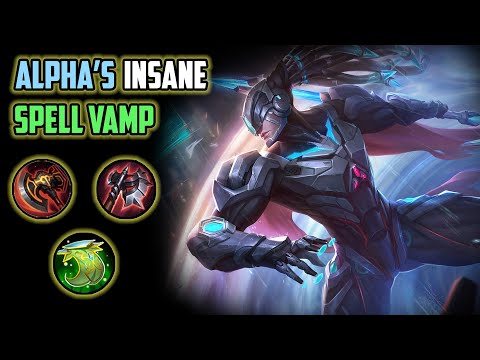 Alpha's INSANE Spell Vamp! | MLBB