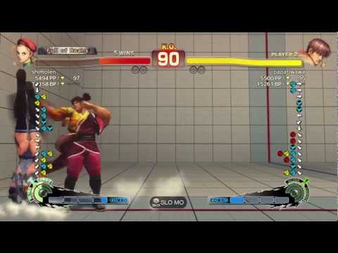 SSF4AE2012 papatiwawa (Guy) vs shimolen (Cammy) 1080p HD