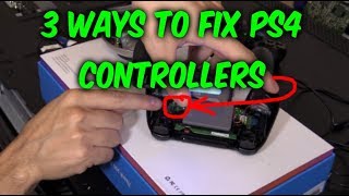 3 WAYS TO FIX PS4 CONTROLLER: Not Working Doesn