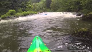preview picture of video 'Nehalem River Class II Spruce Run to Salmonberry'
