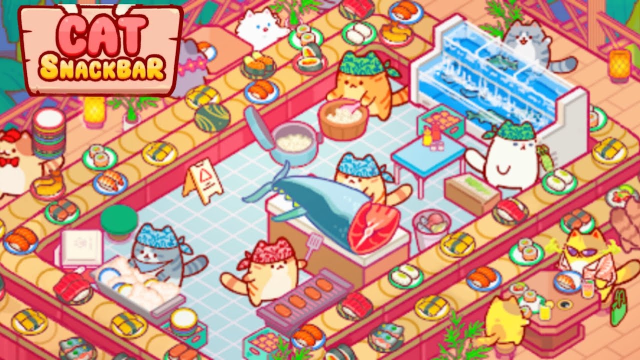 Cat Snack Bar: All Area Completed • All Branches Completed