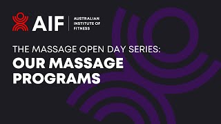 Our Massage Programs
