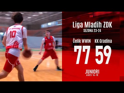 OKK Čelik WWIN vs KK Gradina #FullGame #Basketball #2024