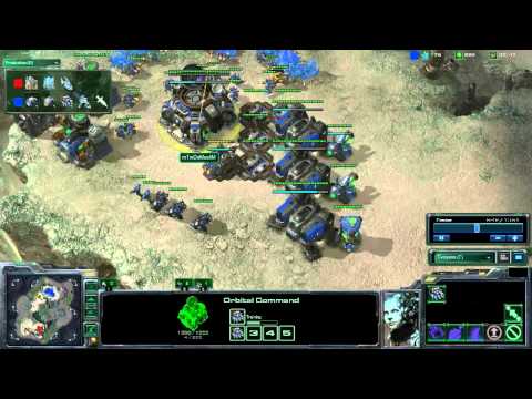 StarCraft 2 Game001 WhiteRa vs DeMusliM (Part 1) [German]