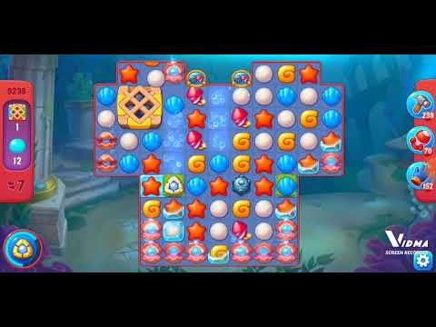 Fishdom. 9238 hard level no boosters and diamonds. 15 moves